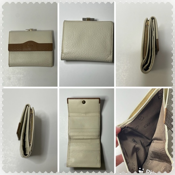 Christian Dior CD logo bifold wallet - Picture 7 of 12
